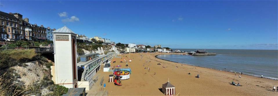 Picturesque Seaside Cottage Next To Viking Bay - Broadstairs Eksteriør billede